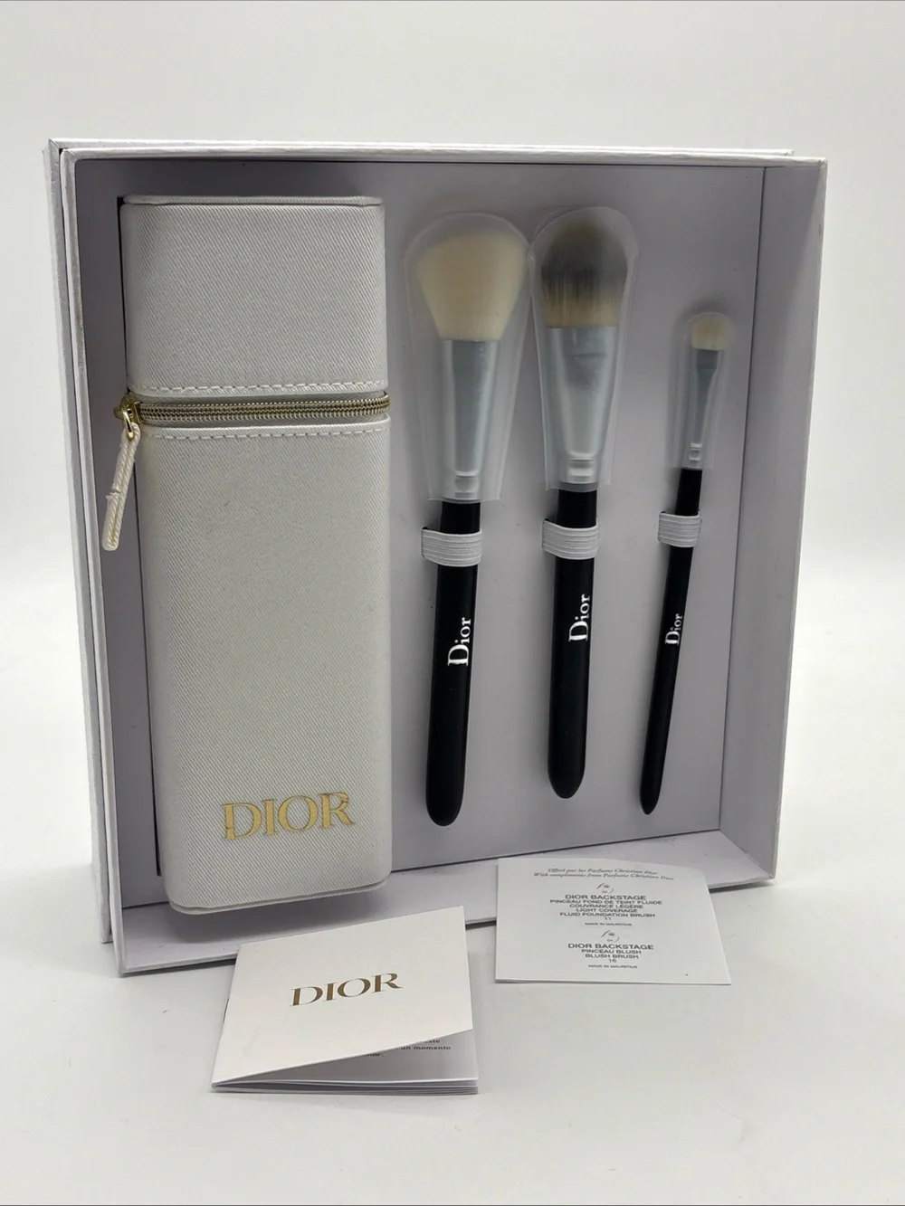 Dior Backstage 3pc Makeup Brush Set - New